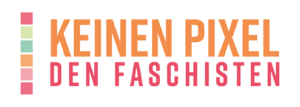 Logo der Kampagne Keinen Pixel den Faschisten