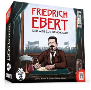 Friedrich Ebert - Der Weg zur Demokratie Kartenspiel Schachtel