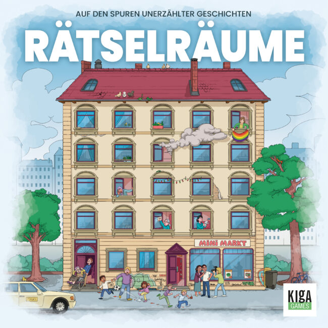 Rätselräume Brettspiel-Cover