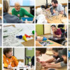 Spieleentwicklung an der Toulouse-Lautrec-Schule - Collage der Bilder aus dem Blog-Beitrag